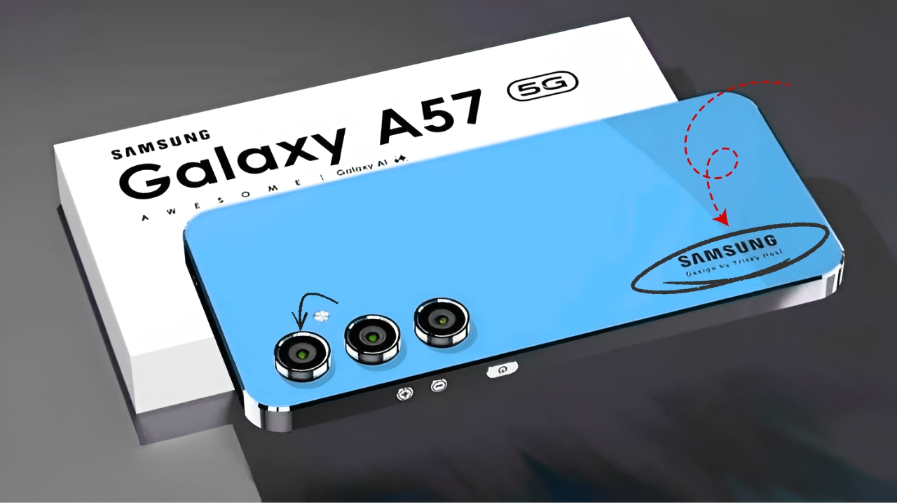 Samsung Galaxy A57 5G: Diseño Conceptual del Nuevo Smartphone Fácil de Entender