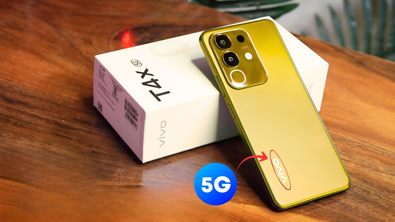 Vivo T4x 5G Dorado: Smartphone Elegante con Diseño Moderno y Gran Rendimiento