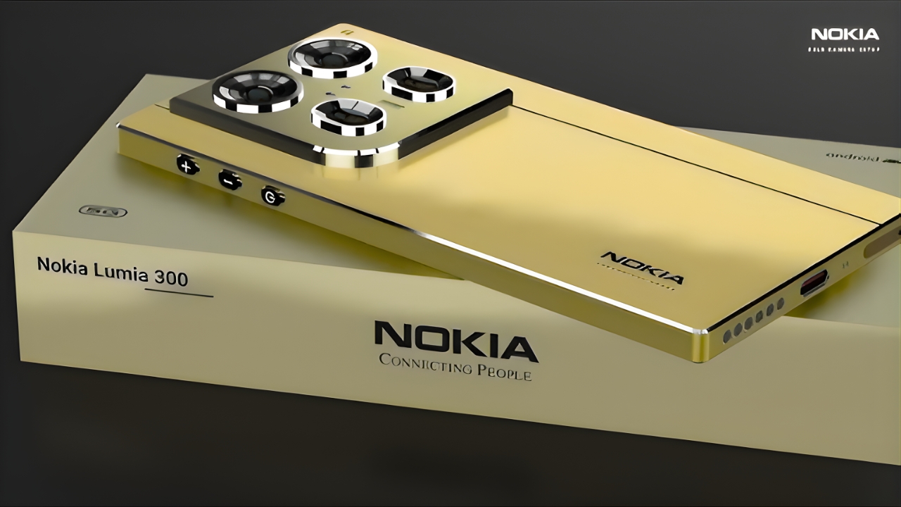 Nokia Lumia 300: 5G, 200MP, 6100mAh y 512GB de Almacenamiento