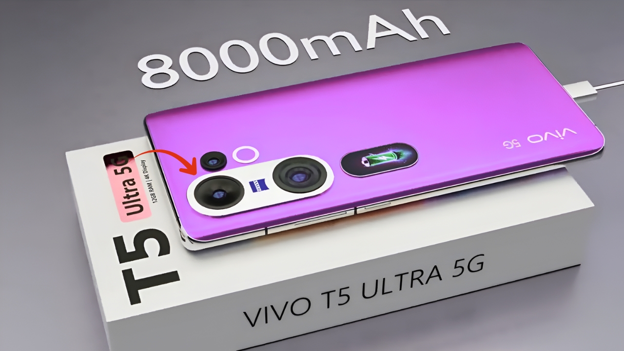 Vivo T5 Ultra 5G: Smartphone Rápido y Potente a tu Alcance