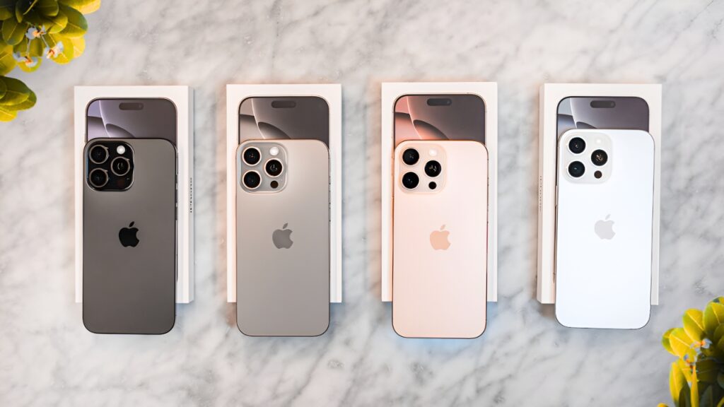 iPhone 16 Pro Max: Acabados Titanio Elegantes, Potencia Avanzada y Cámara Profesional en un Solo Dispositivo